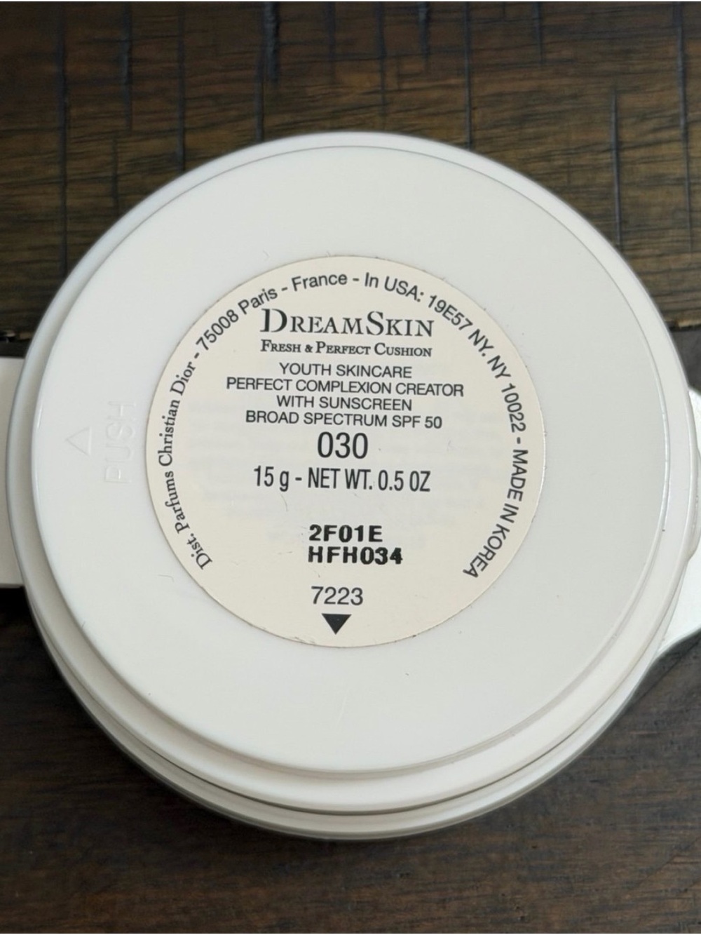 DreamSkin Fresh & Perfect Cushion 030 - refill new sealed inside - Picture 3 of 3